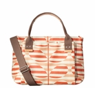 Orla Kiely Stripy Stem Handbag in Sunset | Spring Collection 2012